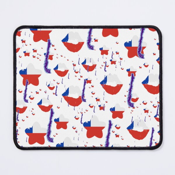 Item preview, Chile Montage With Country Shape Stars And Flag Overlays | Chili Montage Avec Couvertures Pays Etoiles Et Drapeaux | Chile Montaje con sobreimpresiones de bandera y estrellas de países designed and sold by TheIconSmith.