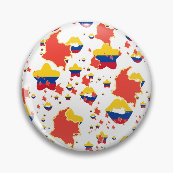 Item preview, Colombia Montage With Country Shape Stars And Flag Overlays | Colombie Montage Avec Couvertures Pays Etoiles Et Drapeaux | Colombia Montaje con sobreimpresiones de bandera y estrellas de países designed and sold by TheIconSmith.