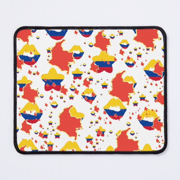 Item preview, Colombia Montage With Country Shape Stars And Flag Overlays | Colombie Montage Avec Couvertures Pays Etoiles Et Drapeaux | Colombia Montaje con sobreimpresiones de bandera y estrellas de países designed and sold by TheIconSmith.