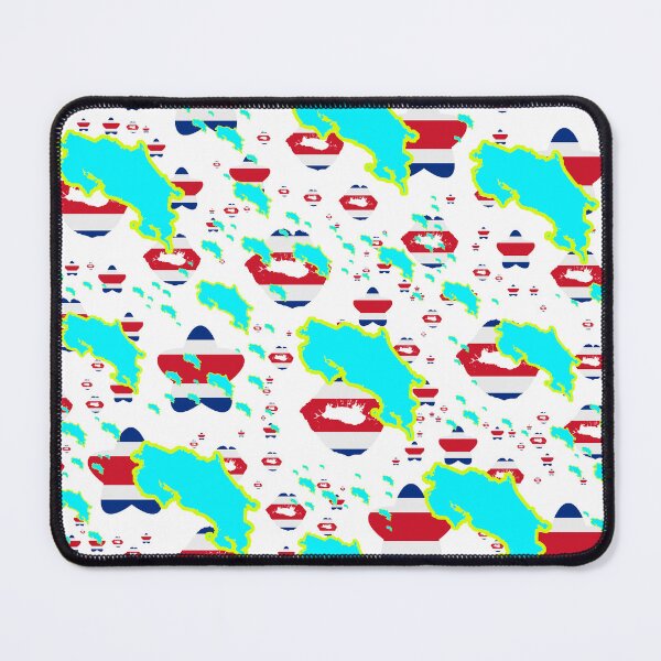 Item preview, Costa-Rica Montage With Country Shape Stars And Flag Overlays | Costa-Rica Montage Avec Couvertures Pays Etoiles Et Drapeaux | Costa Rica Montaje con sobreimpresiones de bandera y estrellas de países designed and sold by TheIconSmith.