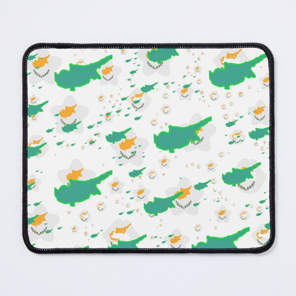 Item preview, Cyprus Montage With Country Shape Stars And Flag Overlays | Chypre Montage Avec Couvertures Pays Etoiles Et Drapeaux | Chipre Montaje con sobreimpresiones de bandera y estrellas de países designed and sold by TheIconSmith.