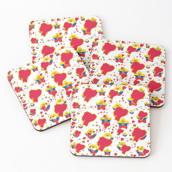 Item preview, Ecuador Montage With Country Shape Stars And Flag Overlays | Ecuador Montage With Country Shape Stars And Flag Overlays | Ecuador Montaje con sobreimpresiones de países, estrellas y bandera designed and sold by TheIconSmith.
