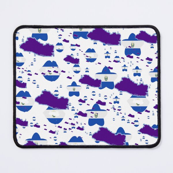 Item preview, El-Salvador Montage With Country Shape Stars And Flag Overlays | El- Salvador Montage avec des superpositions d'étoiles et de drapeaux designed and sold by TheIconSmith.