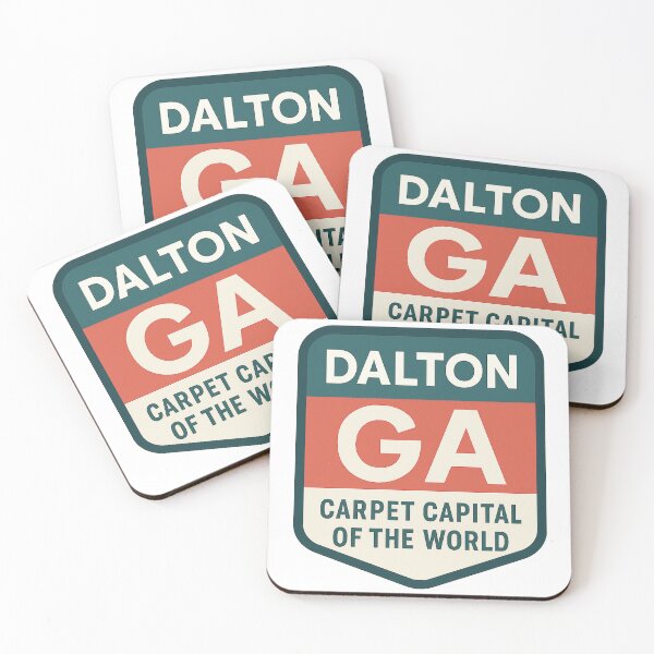 Item preview, Dalton GA – Carpet Capital of the World Modern Badge designed and sold by Stilll Waters Studio.