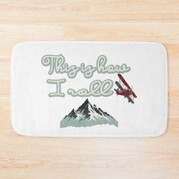 Item preview, This Is How I Roll Pilot art Funny Airplane Aircraft  designed and sold by Colorfulman.