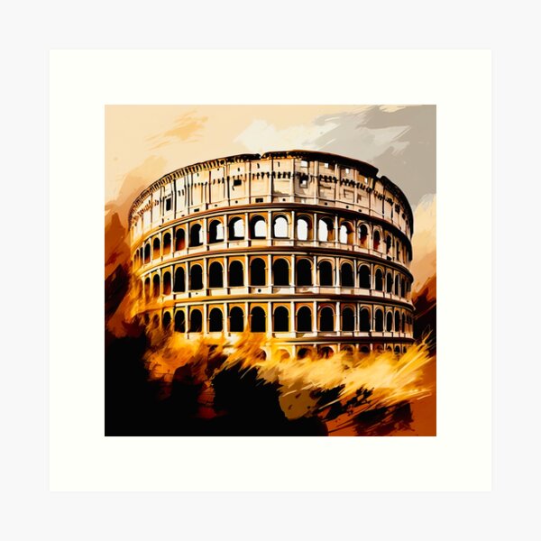 Item preview, Colosseum Rome designed and sold by Island Art Studios.