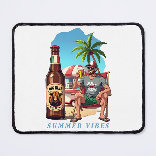 Item preview, Summer Vibes Big Bull - Italy Birra Estiva designed and sold by Museum Of Non-Existing Art.