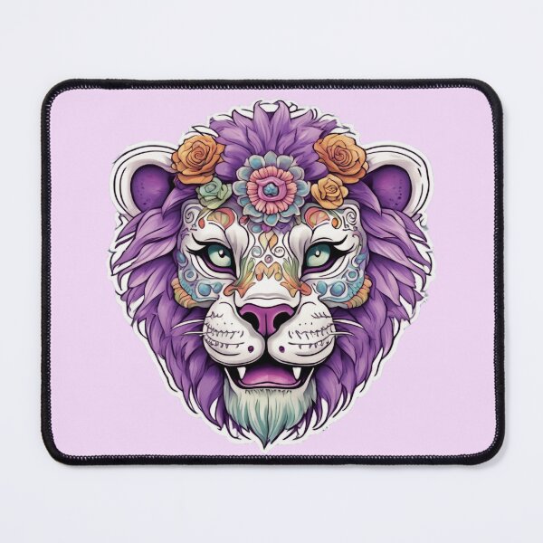 Item preview, fantasy lion`s head done in mandalay style designed and sold by LoneAngel.