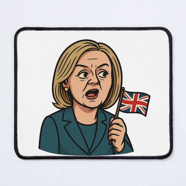 Item preview, Liz Truss – Brexit with a facial expression designed and sold by DroneDelirium.