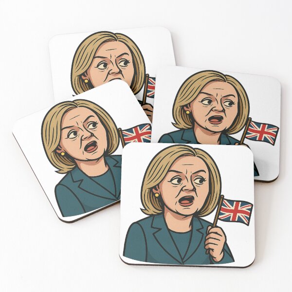 Item preview, Liz Truss – Brexit with a facial expression designed and sold by DroneDelirium.