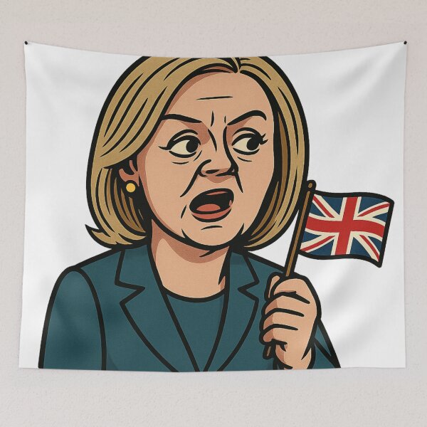 Item preview, Liz Truss – Brexit with a facial expression designed and sold by DroneDelirium.