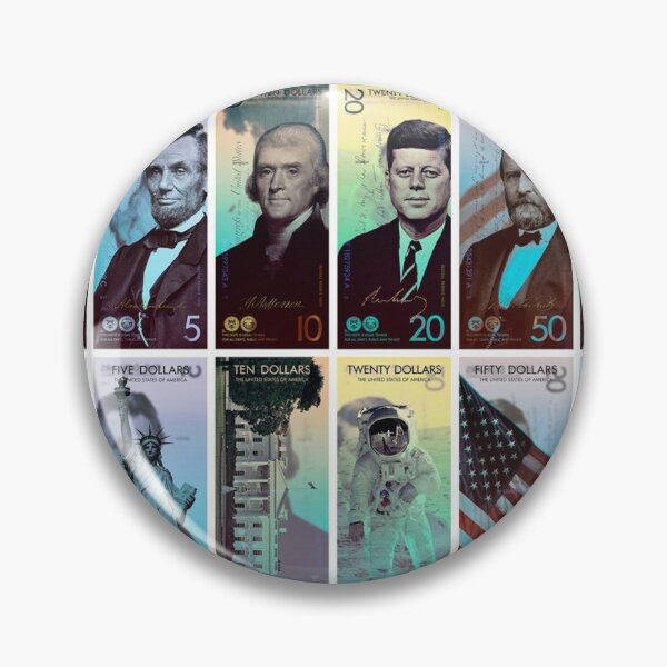 Item preview, New American Rainbow currency  designed and sold by monpetitbijou.