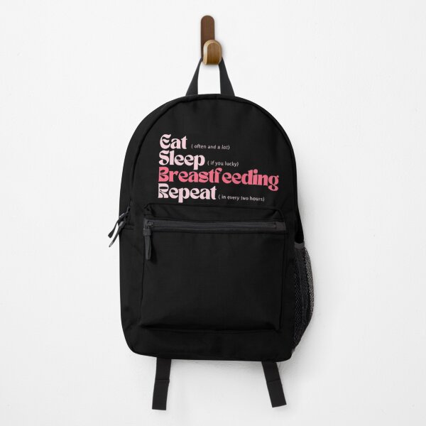Item preview, Eat Sleep Breastfeeding Repeat Funny Ironic Gift for New Mother designed and sold by SunflakeStudio.