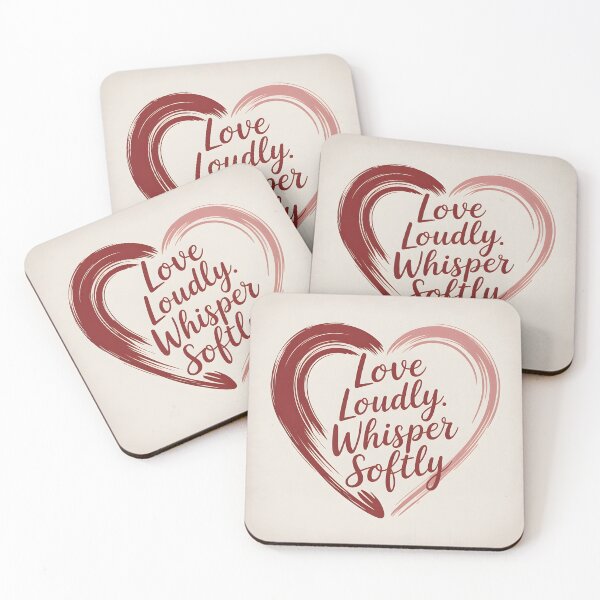 Item preview, Loud Hearts, Soft Words Bold Love, Quiet Strength designed and sold by Mr stive plants.