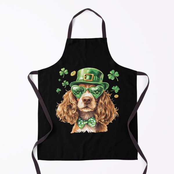 Item preview, Cute Dog Dressed for St. Patrick’s Day Celebration designed and sold by Mariana Shymkovych.