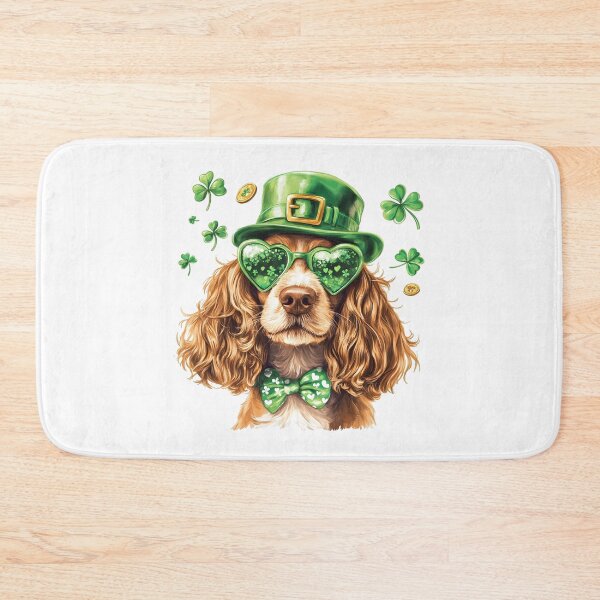 Item preview, Cute Dog Dressed for St. Patrick’s Day Celebration designed and sold by Mariana Shymkovych.