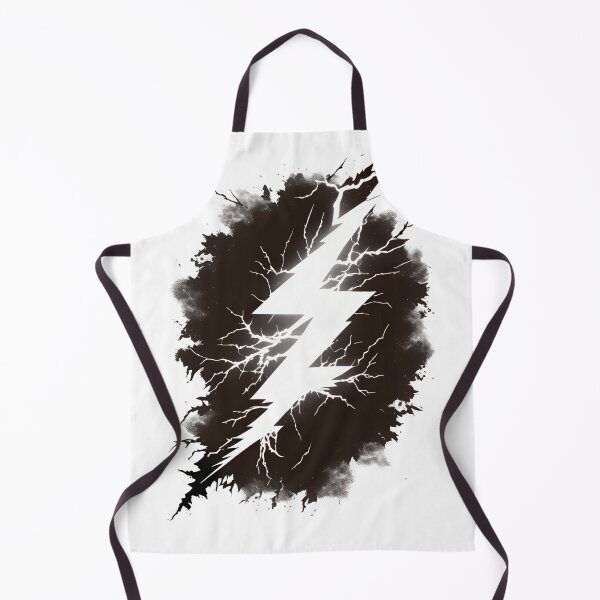 Item preview, Electric Lightning Silhouette Art Print designed and sold by ShadowAndSlate.