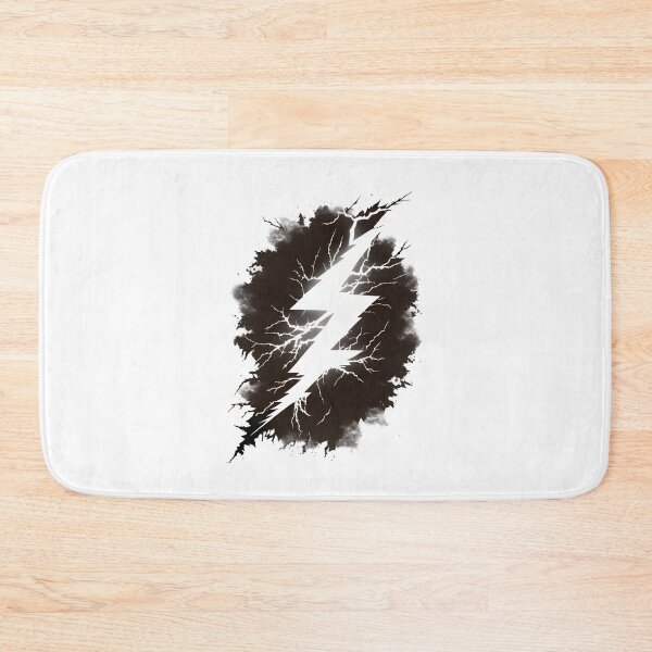 Item preview, Electric Lightning Silhouette Art Print designed and sold by ShadowAndSlate.