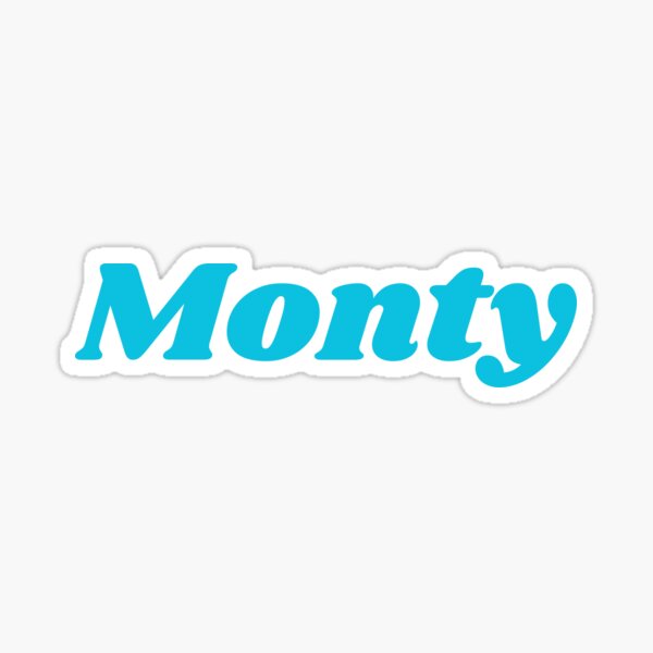 Item preview, Monty designed and sold by RedParker.