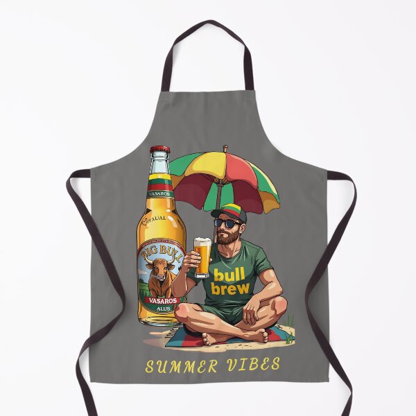 Item preview, Summer Vibes Big Bull - Lithuania Vasaros Alus designed and sold by Museum Of Non-Existing Art.