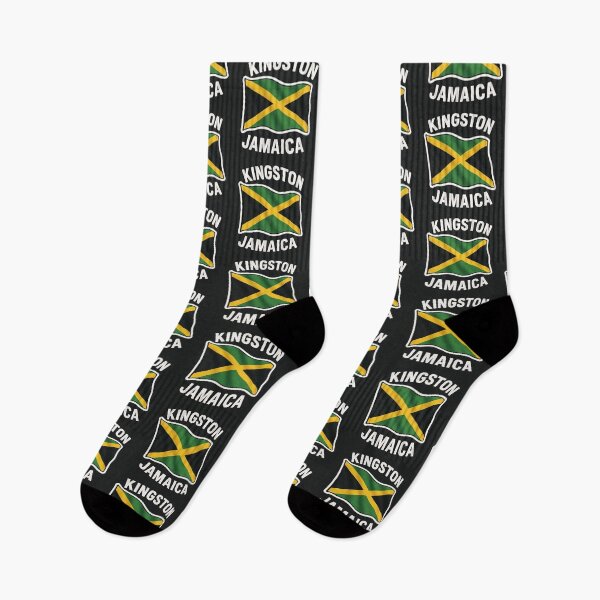 Item preview, Kingston Jamaica Flying Flag – Bold Island Pride Design by pixhub  designed and sold by PixHub .