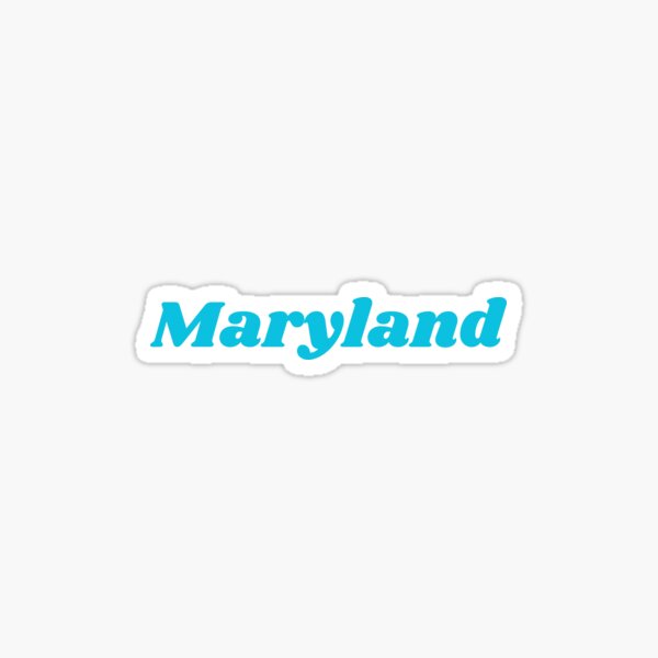 Item preview, Maryland designed and sold by RedParker.