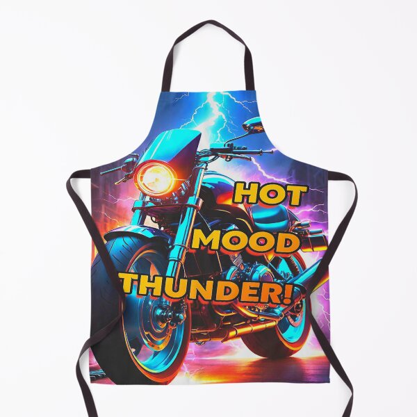 Item preview, Motivational Motorcycle HOT MOOD THUNDER! designed and sold by Giulivo Store Graphic.