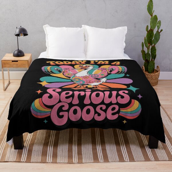 Item preview, Today I'm A Serious Goose Funny SIlly designed and sold by Cute-Collection.