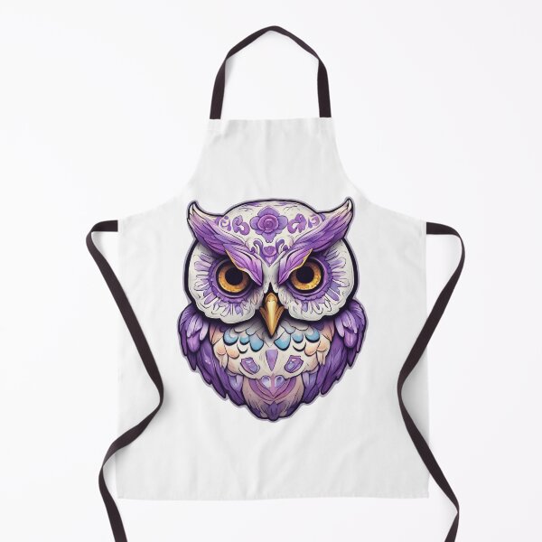 Item preview, fantasy mystical owl with mandalay pattern designed and sold by LoneAngel.