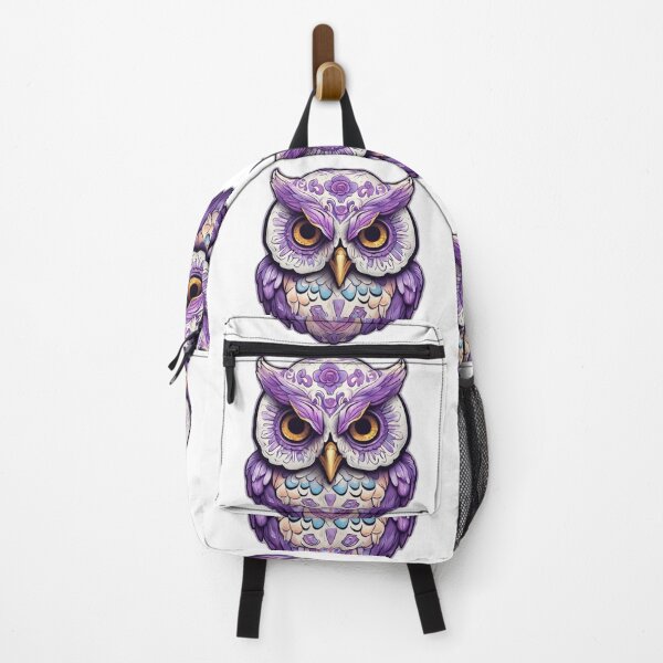 Item preview, fantasy mystical owl with mandalay pattern designed and sold by LoneAngel.