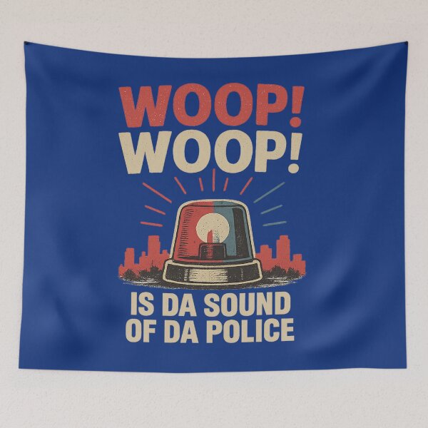Item preview, Woop! Woop! Is Da Sound Of Da Police designed and sold by curseofkazar.