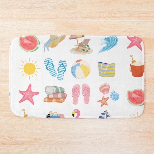 Item preview, Summer and beach sticker sheet designed and sold by ChifaeT.
