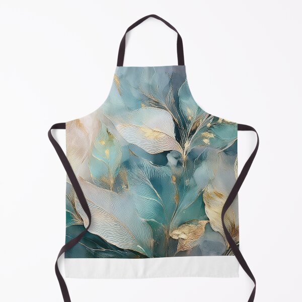 Item preview, Neutral VINTAGE FLOWERS, boho beige wildflower watercolour garden, neutral beige and green alcohol ink effect, green leafy floral spring painting designed and sold by navitalidesign.