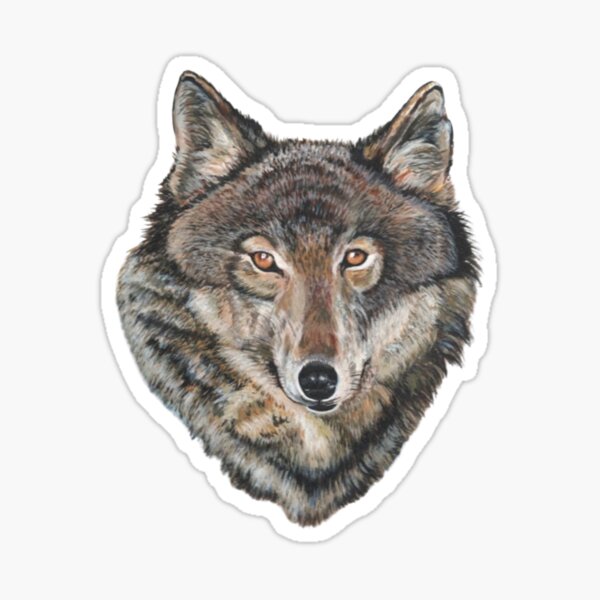 Item preview, Staring Wolf designed and sold by Westcountry Creations.