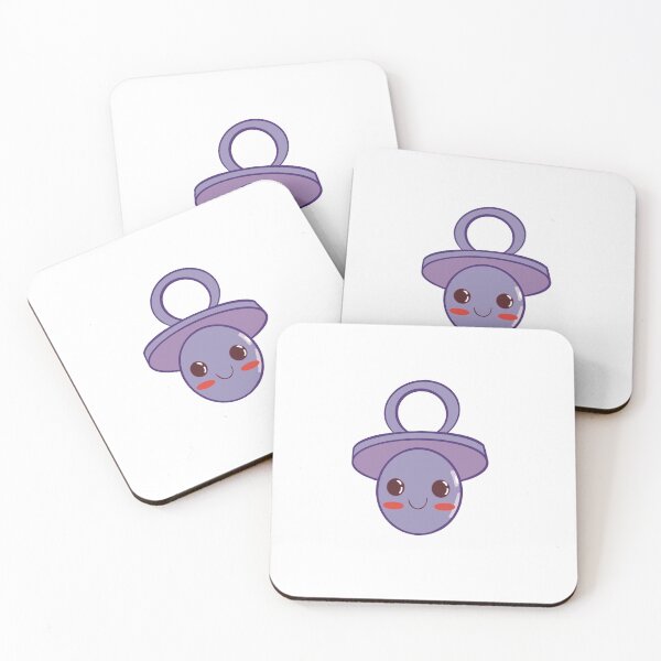 Item preview, purple pacifier necklace  designed and sold by Lilla23.