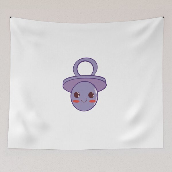 Item preview, purple pacifier necklace  designed and sold by Lilla23.
