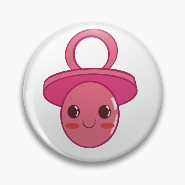 Item preview, Pink pacifier necklace  designed and sold by Lilla23.