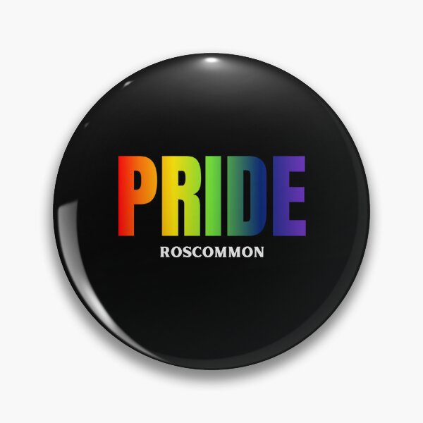 Artikelvorschau, Roscommon Pride, Klassische Pride-Flaggenfarben, Regenbogenfarben-Pride-LGBTQ-Grafik, Pride Unisex, Pride-Festival, Gay-Festival, LGBTQ, Gleichberechtigung, Irland, entworfen und verkauft von PrideBeProud.