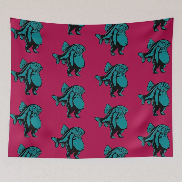 Item preview, Trippi Troppi - Italian Brainrot - Blue designed and sold by PickledjoArt.