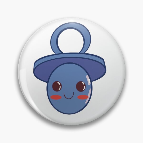 Item preview, Blu pacifier necklace  designed and sold by Lilla23.