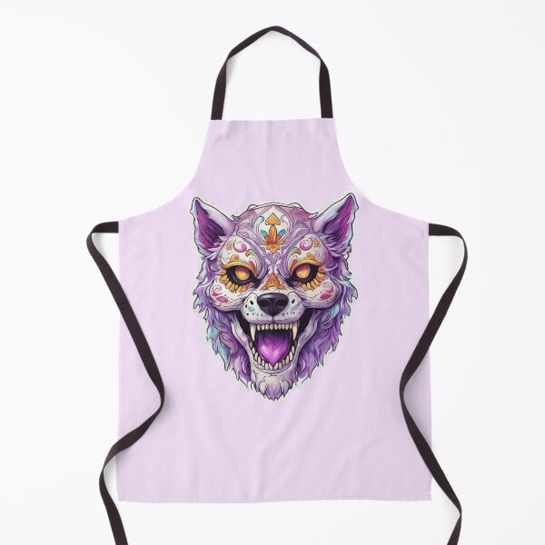 Item preview, fantasy anrgy wolf in mandalay pattern designed and sold by LoneAngel.