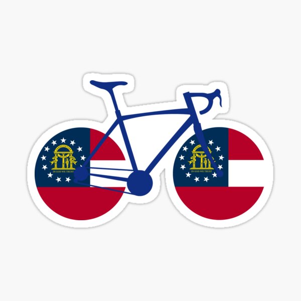 Item preview, Georgia Flag Cycling designed and sold by Esskay Designs.