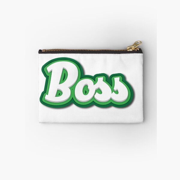 Item preview, BOSS – White comic font with green glow effect designed and sold by Sim-PX.