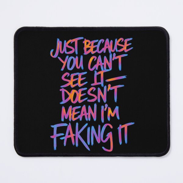 Item preview, Invisible Disability Awareness Support designed and sold by MadCatPrints.