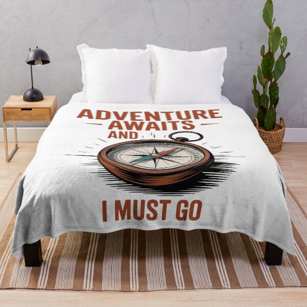 Item preview, Vintage Retro Adventure Awaits Compass – Motivational quote for travelers and outdoor enthusiasts designed and sold by pod24.