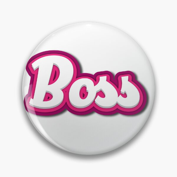 Item preview, BOSS – White round font with purple-pink shadow effect designed and sold by Sim-PX.