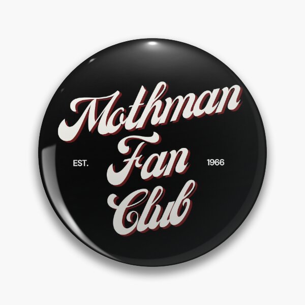 Item preview, Mothman Fan Club designed and sold by Kindred & Thistle.
