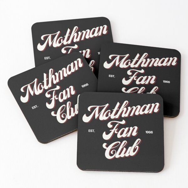 Item preview, Mothman Fan Club designed and sold by Kindred & Thistle.