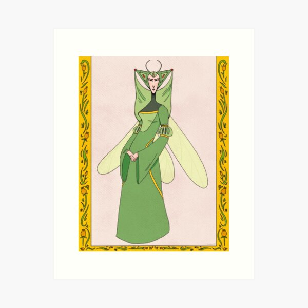Item preview, Mantis Queen designed and sold by mothbonez_.