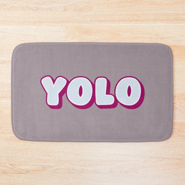 Item preview, YOLO Shadow Effect typography designed and sold by trepiu.